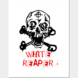 white reaper skullnation Posters and Art